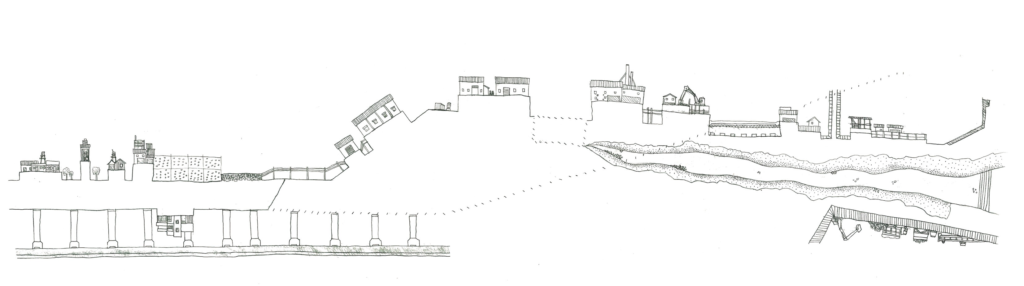 Material Scape — site drawing