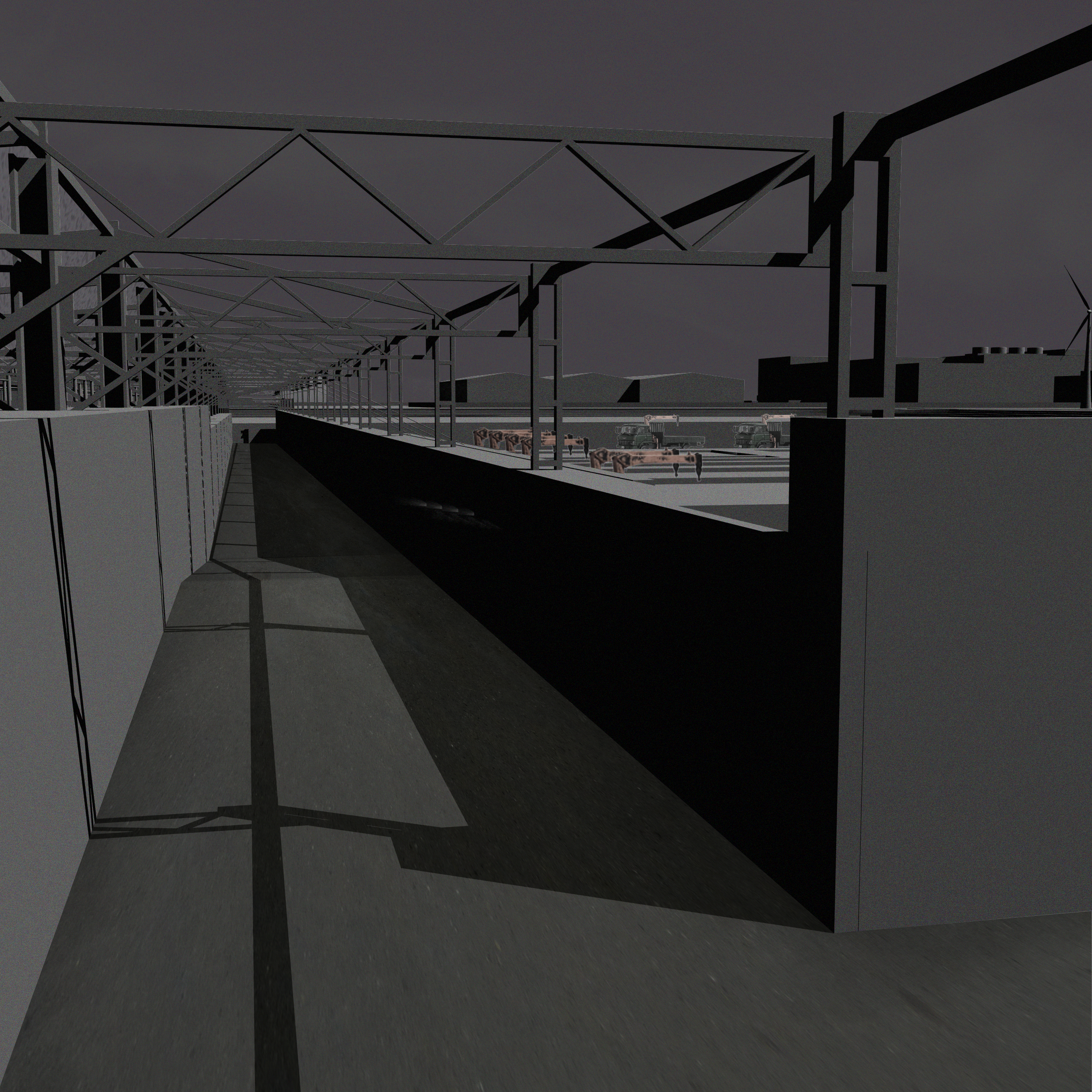 The Capsule — greenhouse entrance