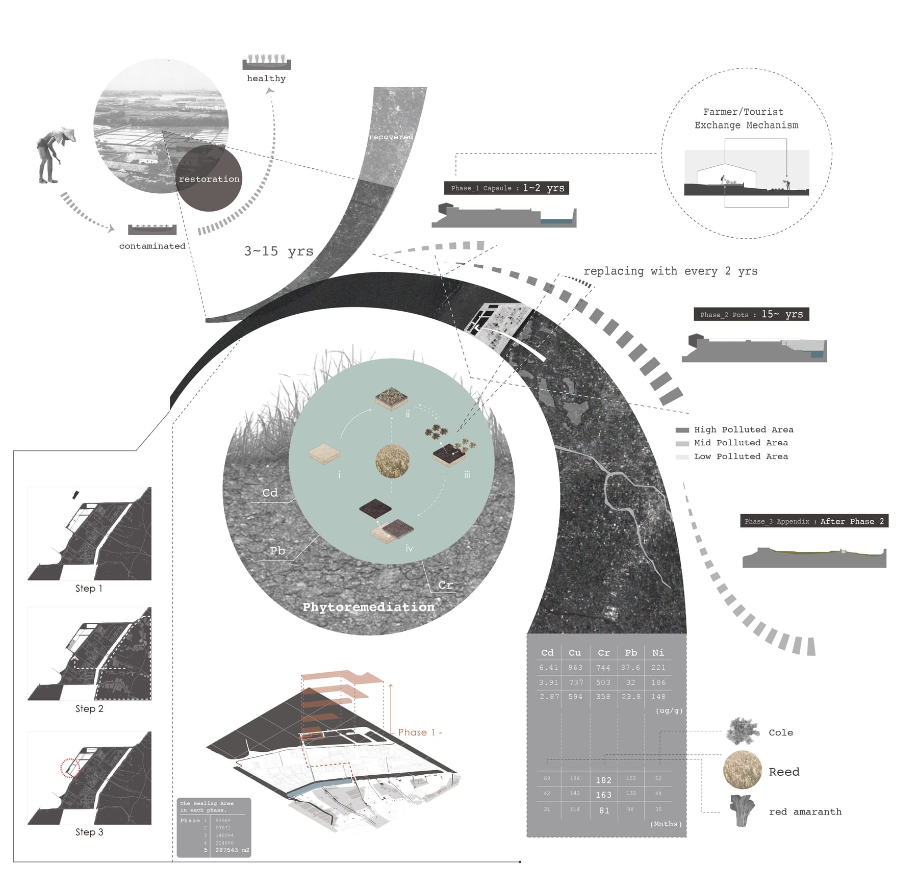 Site mapping and strategy diagram